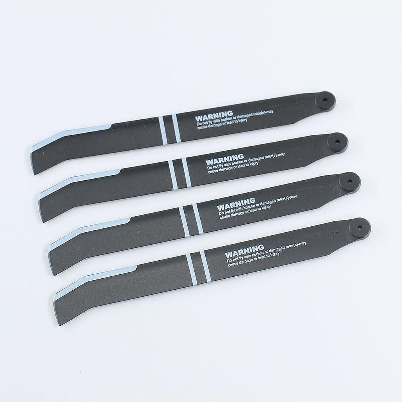 Rc Helicopter Blade - ใบพัดสำรองสำหรับเฮลิคอปเตอร์บังคับวิทยุ ใบพัดหลักพลาสติกสีดำ อะไหล่อัปเกรดสำหรับเครื่องบินบังคับวิทยุรุ่น K170