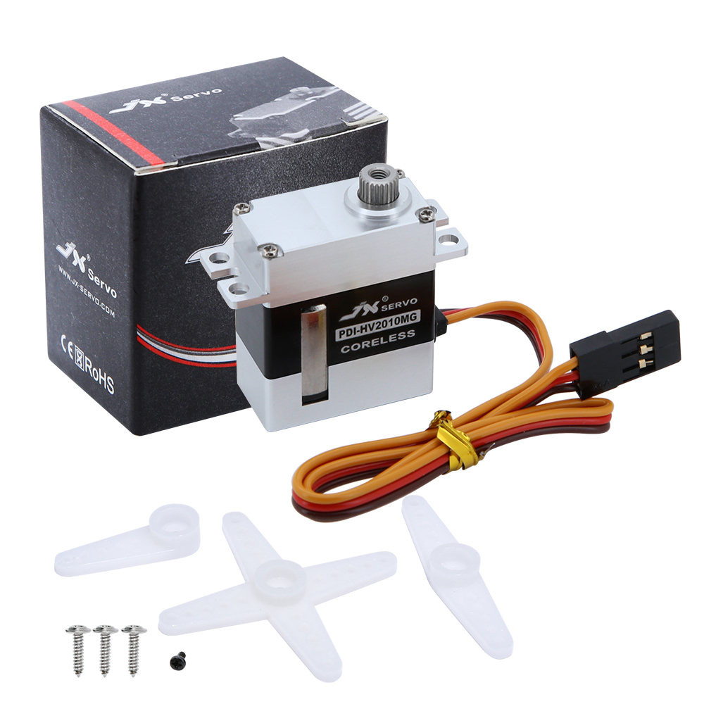 Rc Helicopter Motor - JX Servo PDI-HV2010MG 11กก.เกียร์โลหะFull CNCอลูมิเนียมCoreless HV