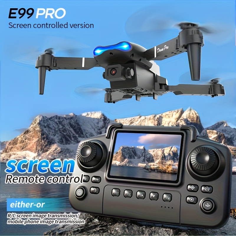 Rc Helicopter Electric - โดรนพับได้รุ่น E99 PRO MAX พร้อมกล้อง HD