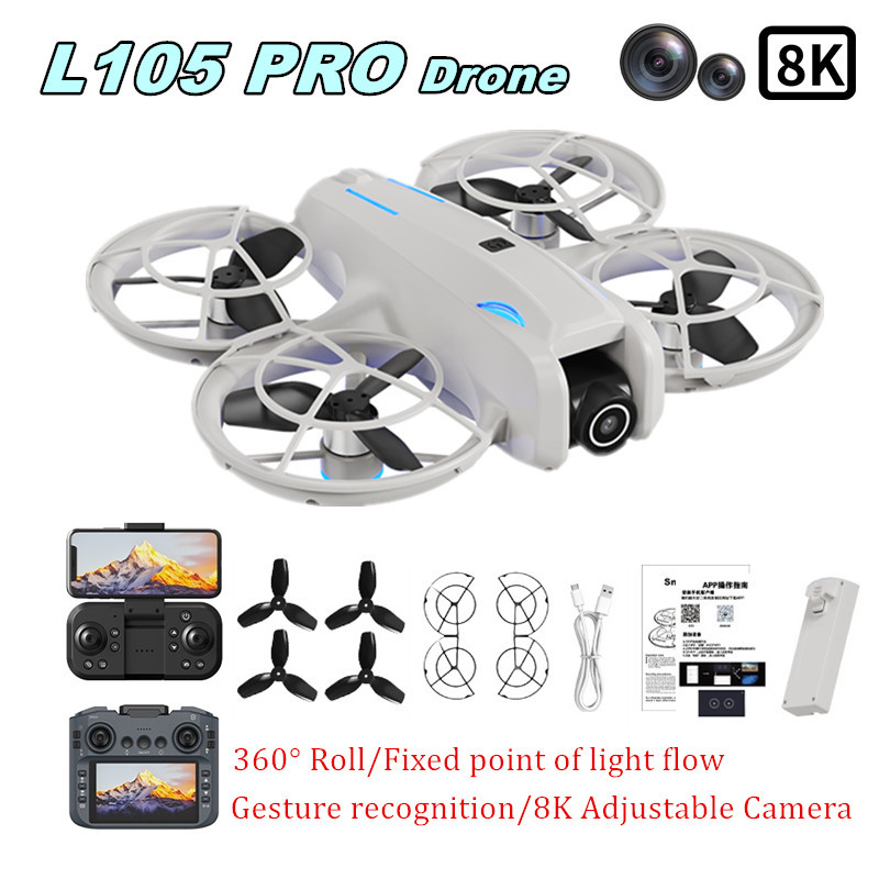 Rc Helicopter Case - โดรน L105 PRO รุ่น Duel เลนส์