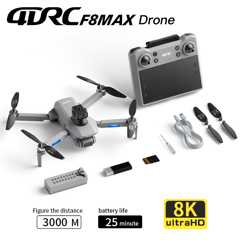 โดรน F8 MAX GPS ระดับมืออาชีพ  - Rc Helicopter Electric บทวิจารณ์และราคา